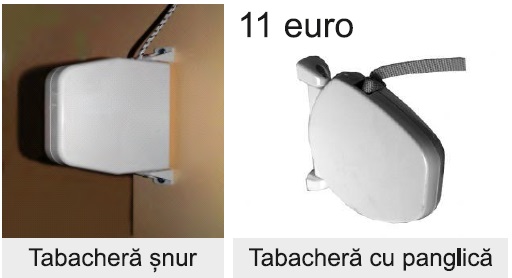 Tabachera snur si cu panglica